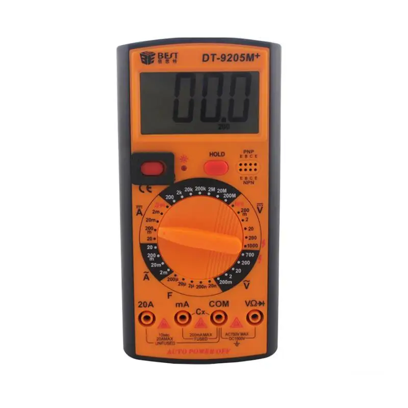 Portable LCD Digital Multimeter AC/DC Voltage Current Meter Modern Current Tester Resistence Test
Portable LCD Digital Multimeter AC/DC Voltage Current Meter Modern Current Tester Resistence Test