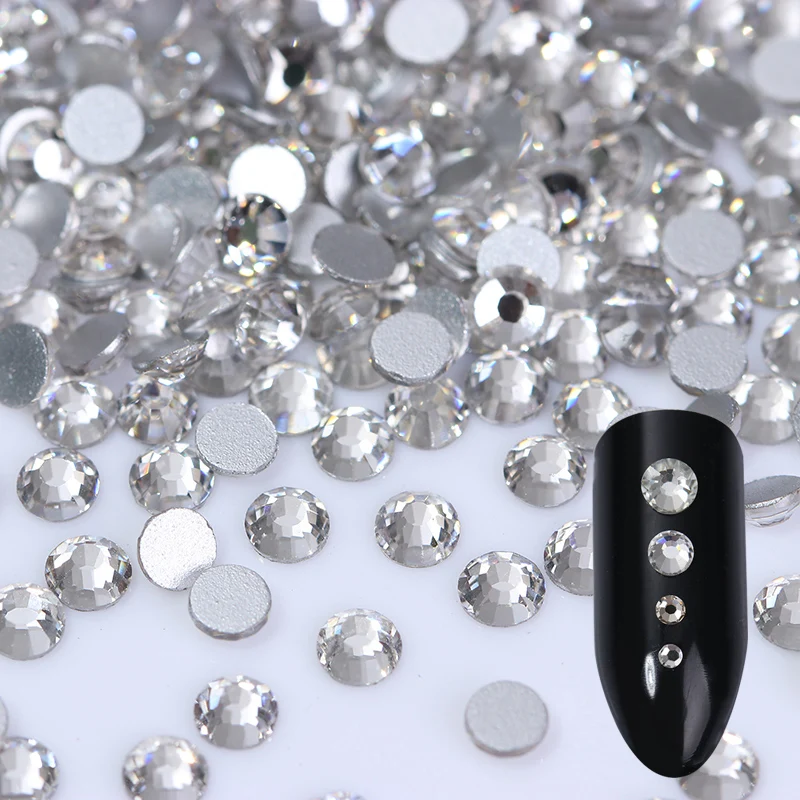 1Bag Crystal AB Color Chameleon Rhinestone Multi-size Sharp Bottom DIY Manicure Nail Art 3D Decoration for UV Gel Polish
1Bag Crystal AB Color Chameleon Rhinestone Multi-size Sharp Bottom DIY Manicure Nail Art 3D Decoration for UV Gel Polish