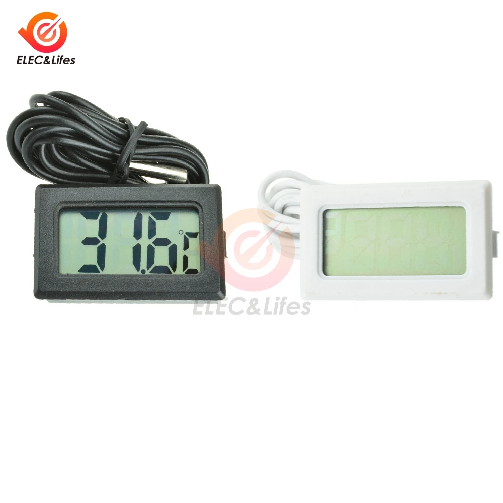 TPM-10 LCD Digital Thermometer Temperature Sensor Meter Weather Station Temperature Controller Thermostat Thermal Regulator 2M
TPM-10 LCD Digital Thermometer Temperature Sensor Meter Weather Station Temperature Controller Thermostat Thermal Regulator 2M