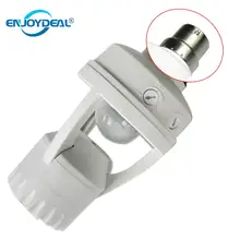 100 220V PBT Screw Light Bulb Holder LED PIR Infrared Motion Sensor Lamp Switch Socket Base Holder E27/E14/B22
100 220V PBT Screw Light Bulb Holder LED PIR Infrared Motion Sensor Lamp Switch Socket Base Holder E27/E14/B22