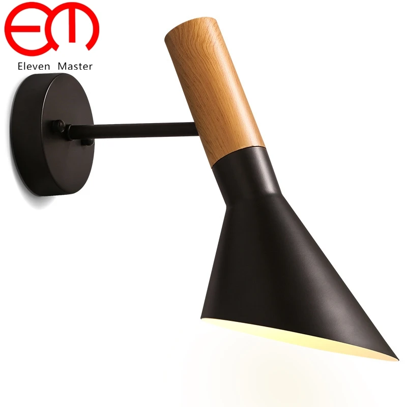 Swing Head Wall light Creative Wall Lamp Wooden Wall Sconce E27 Bedroom Lighting Black / White Bedside Reading Lamp KWL0010
Swing Head Wall light Creative Wall Lamp Wooden Wall Sconce E27 Bedroom Lighting Black / White Bedside Reading Lamp KWL0010