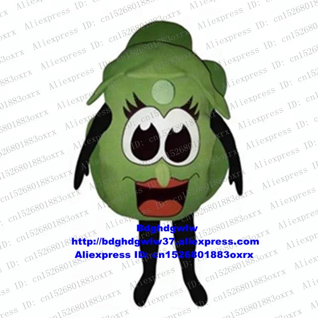 Lettuce Romaine Lechuga Endive Der Salat Vegetable Mascot Costume Adult Cartoon Character Holiday Party Carnival Fiesta zx2602
Lettuce Romaine Lechuga Endive Der Salat Vegetable Mascot Costume Adult Cartoon Character Holiday Party Carnival Fiesta zx2602
