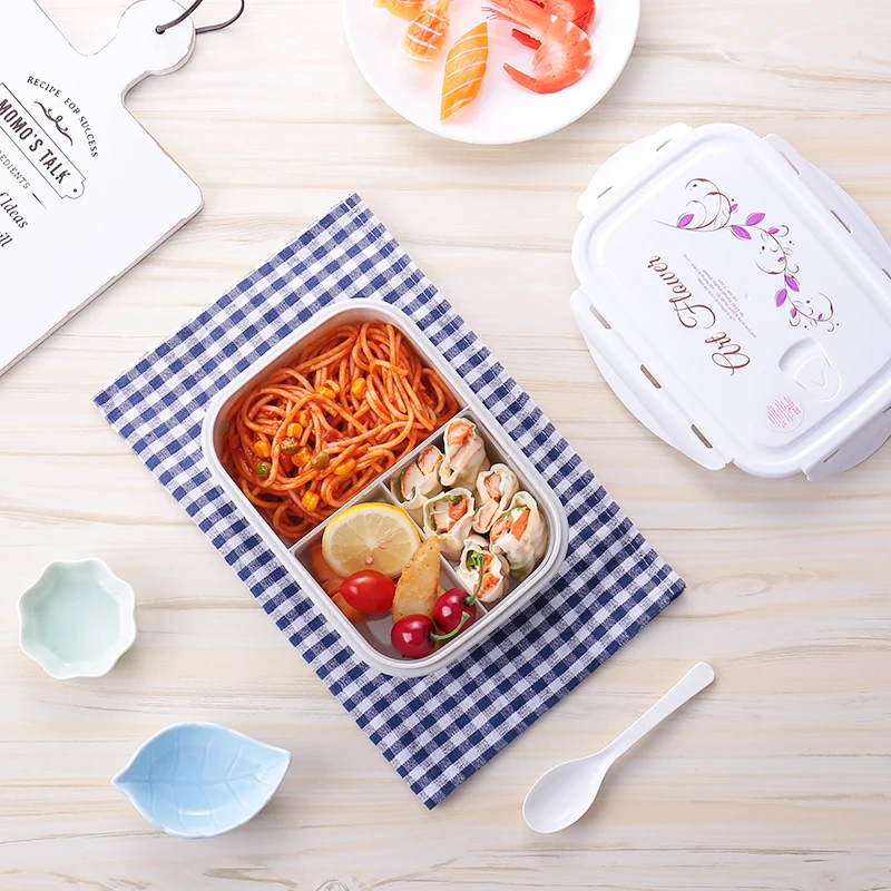 Flower Pattern Lunch Box 1100ml Eco-friendly Bento Box Microwavable Food Container with Compartments for Kids Women Girl
Flower Pattern Lunch Box 1100ml Eco-friendly Bento Box Microwavable Food Container with Compartments for Kids Women Girl