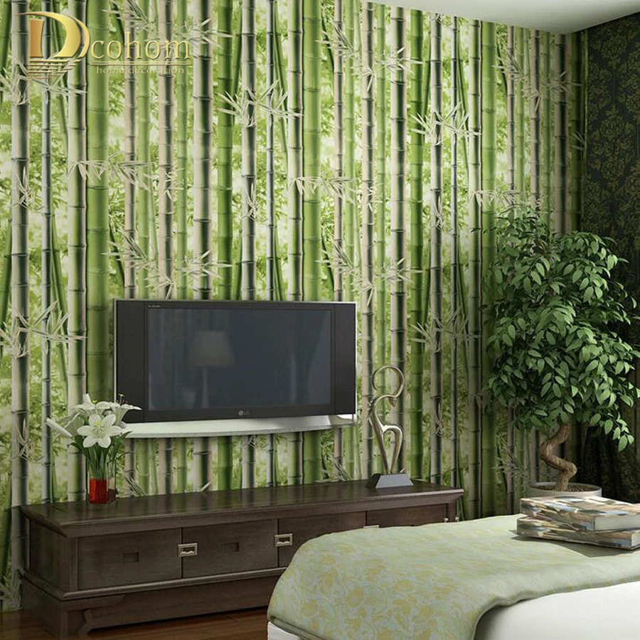3D Bamboo Forest Wall Paper rolls Vintage Chinese Pastoral Pattern Paper Wallpaper For Living Room Bedroom Walls Decor
3D Bamboo Forest Wall Paper rolls Vintage Chinese Pastoral Pattern Paper Wallpaper For Living Room Bedroom Walls Decor