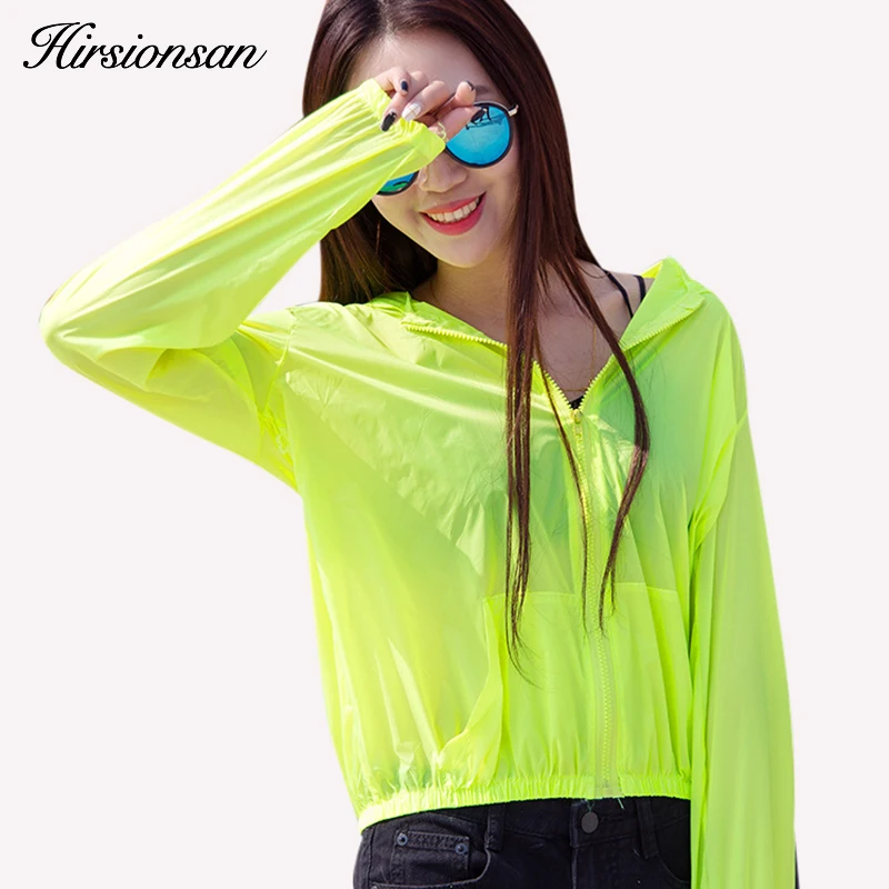 Hirsionsan Transparent Summer Sun Protection Clothing Women Hooded Basic Jacket Breathable Beach Uv Sun Protection Thin Jacket
Hirsionsan Transparent Summer Sun Protection Clothing Women Hooded Basic Jacket Breathable Beach Uv Sun Protection Thin Jacket