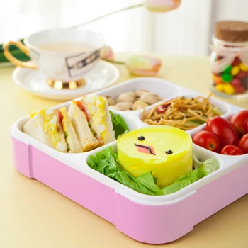 CnCrown 5 Slots Practical Leak-Proof Lunch Box Stylish Benton Portable Bento Box Picnic Box 5 Compartments Food Container
CnCrown 5 Slots Practical Leak-Proof Lunch Box Stylish Benton Portable Bento Box Picnic Box 5 Compartments Food Container