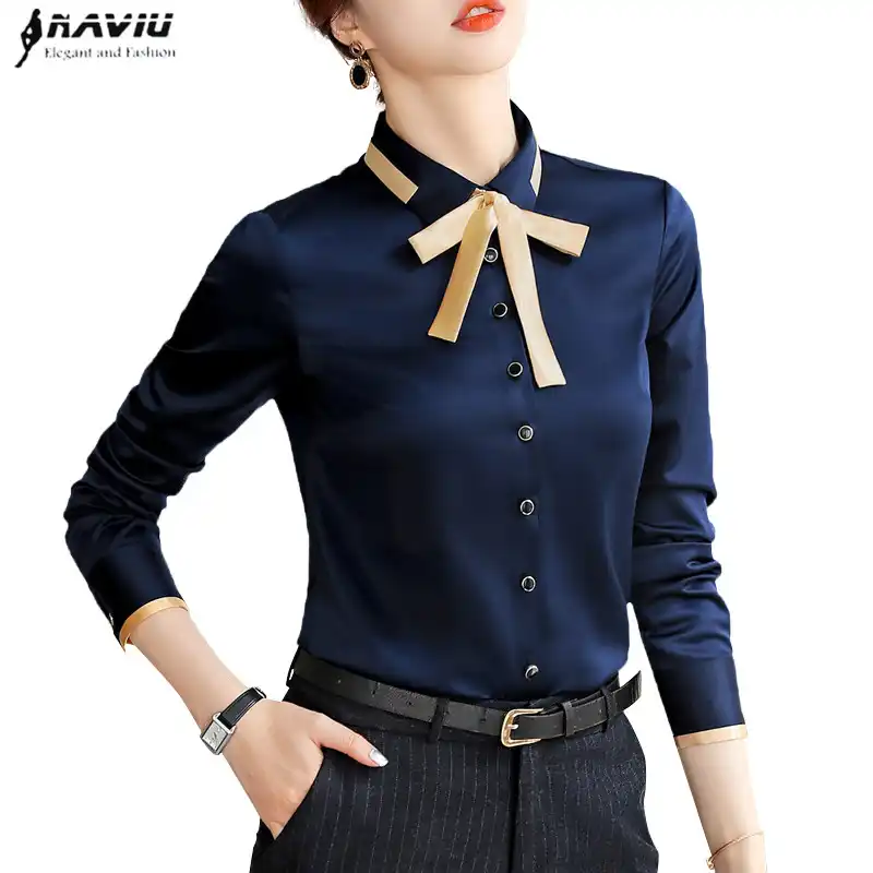 navy and white plus size tops