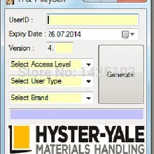 Инструмент Hyster и Yale для сервисного обслуживания ПК [2017] Keygen 4.XX|tool