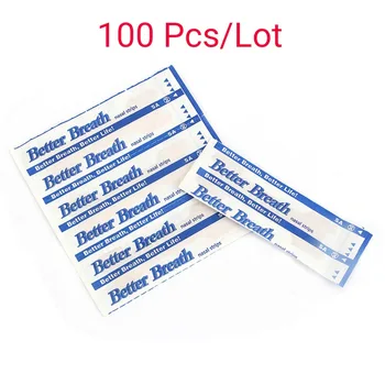 100 Pcs/Lot Better Breathe Nasal Strips ANTI SNORING Easier Better Breath Snore Stopper Strips Nose Patch Breathe Health Care
100 Pcs/Lot Better Breathe Nasal Strips ANTI SNORING Easier Better Breath Snore Stopper Strips Nose Patch Breathe Health Care