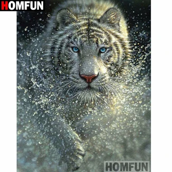 HOMFUN Full Square/Round Drill 5D DIY Diamond Painting "Animal tiger" Embroidery Cross Stitch 5D Home Decor Gift A16283
HOMFUN Full Square/Round Drill 5D DIY Diamond Painting "Animal tiger" Embroidery Cross Stitch 5D Home Decor Gift A16283