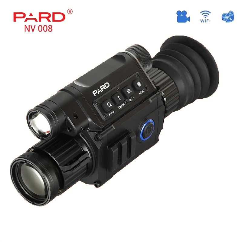 PARD NV008 200M CCD digital endscope Night vision Riflescope Built-in IR Illuminator Red Laser Sight For Night Sights Hunting
PARD NV008 200M CCD digital endscope Night vision Riflescope Built-in IR Illuminator Red Laser Sight For Night Sights Hunting