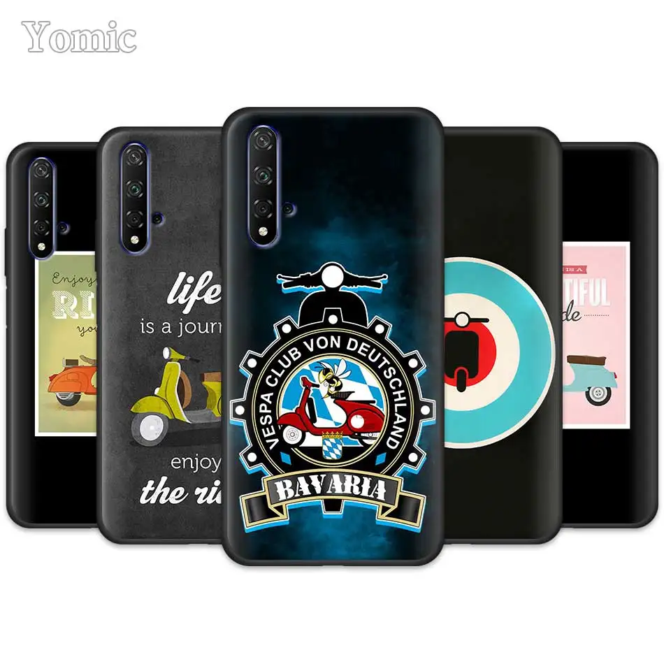 Black Silicone TPU Cases for Huawei Honor 20 Pro 9 10 20 Lite 7A 7C 7S 8A Pro 8X 8C 8S Vespa Scooter Mobile Phone Case Cover
Black Silicone TPU Cases for Huawei Honor 20 Pro 9 10 20 Lite 7A 7C 7S 8A Pro 8X 8C 8S Vespa Scooter Mobile Phone Case Cover