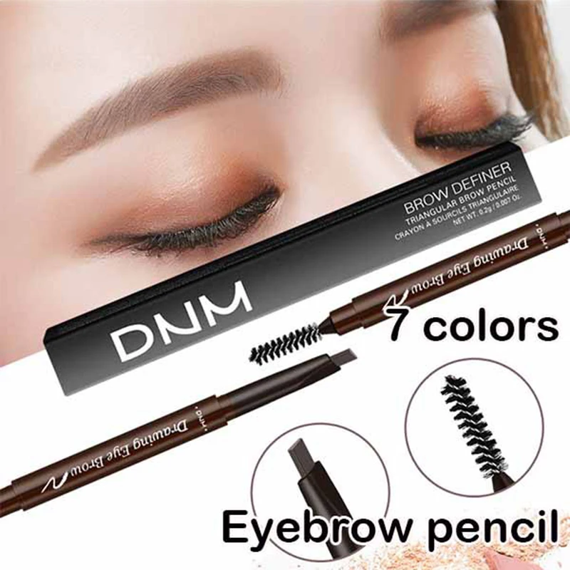 7 Color Long Lasting Double Head Automatic Rotating Smudge-proof Eyebrow Pencil Squeeze Waterproof Brush Easy To Use TSLM1
7 Color Long Lasting Double Head Automatic Rotating Smudge-proof Eyebrow Pencil Squeeze Waterproof Brush Easy To Use TSLM1