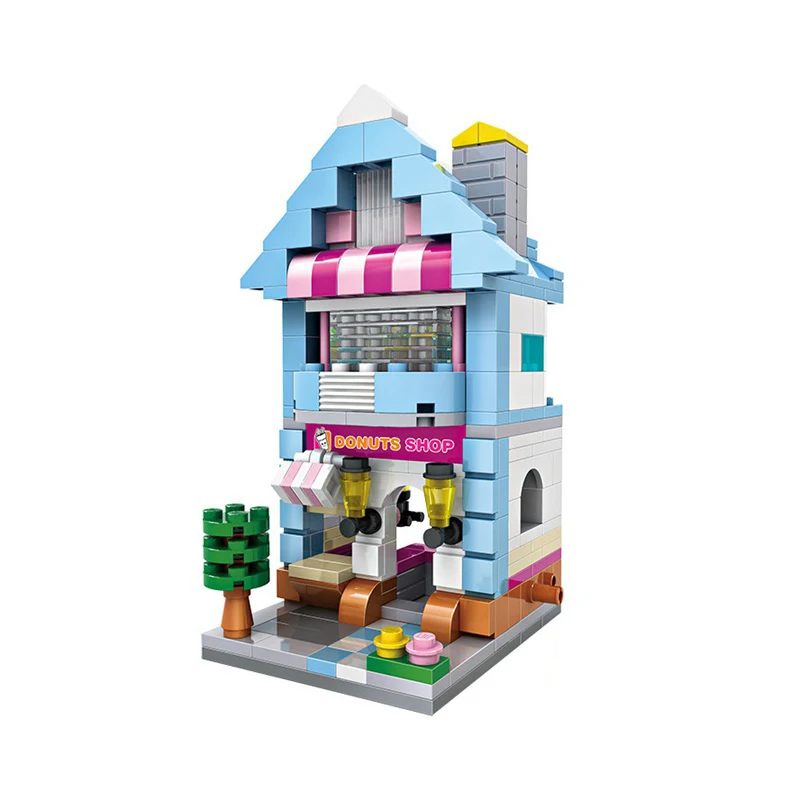 LOZ Mini Blocks Kids Toys Diamond Bricks Dessert Dounts Shop Mini Street View Building Blocks Education Toys For Children Gift
LOZ Mini Blocks Kids Toys Diamond Bricks Dessert Dounts Shop Mini Street View Building Blocks Education Toys For Children Gift
