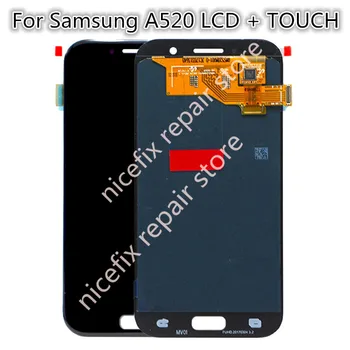 For SAMSUNG GALAXY A5 2017 LCD A520 A520F SM-A520F Display Touch Screen Digitizer Assembly Replacement For 5.2" SAMSUNG A520 LCD
For SAMSUNG GALAXY A5 2017 LCD A520 A520F SM-A520F Display Touch Screen Digitizer Assembly Replacement For 5.2" SAMSUNG A520 LCD