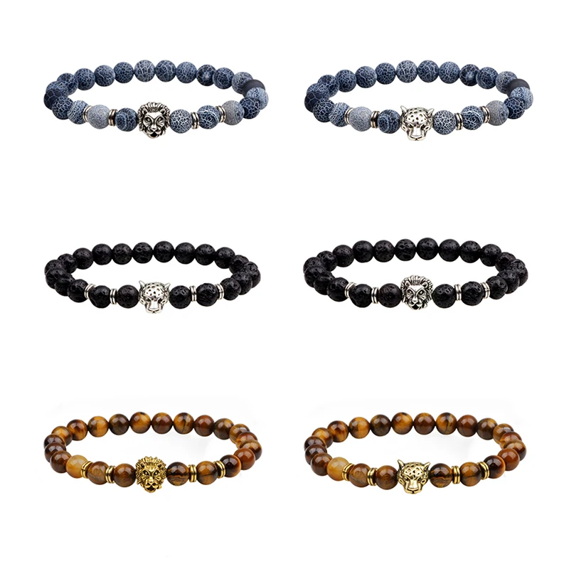 2018 Leopard Tiger Eye Lion Head Bracelet Men Buddha Beads Bracelets Bangles Charm Natural Stone Yoga Bracelet For Women Jewelry
2018 Leopard Tiger Eye Lion Head Bracelet Men Buddha Beads Bracelets Bangles Charm Natural Stone Yoga Bracelet For Women Jewelry
