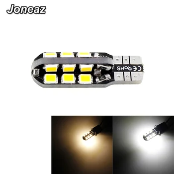Joneaz 10X T10 LED W5W LED Bulbs SMD 2835 White 194 168 2825 LED Lamp Car Lights Super Bright Turn Side License Plate Lamp 12V
Joneaz 10X T10 LED W5W LED Bulbs SMD 2835 White 194 168 2825 LED Lamp Car Lights Super Bright Turn Side License Plate Lamp 12V