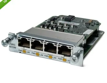 New Sealed HWIC-4ESW= 4 Port 10/100 Router Module Fast Interface Card
New Sealed HWIC-4ESW= 4 Port 10/100 Router Module Fast Interface Card