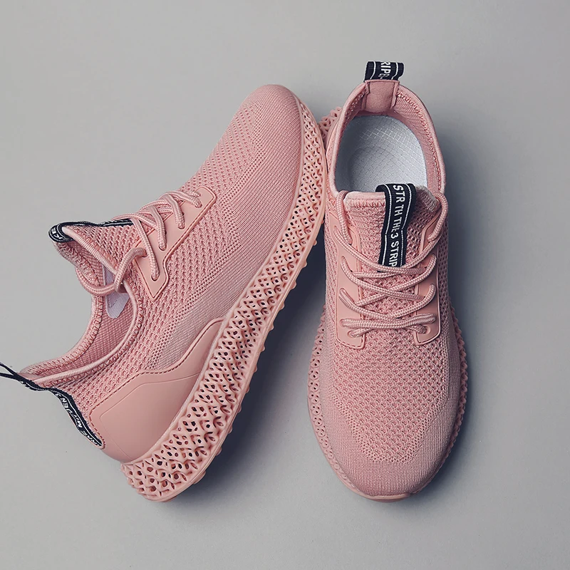 2019 High quality women sneakers 4D soles flyknit mesh breathable outdoor casual shoes woman solid white pink green
2019 High quality women sneakers 4D soles flyknit mesh breathable outdoor casual shoes woman solid white pink green