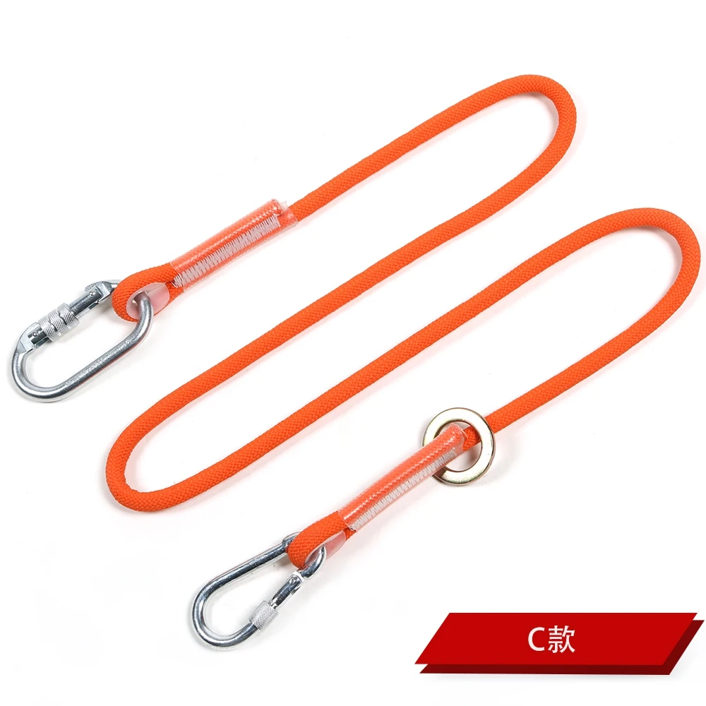 

New High Quality High-Altitude Operations Protection Safety Rope Buckle Prevent Falling For Outdoors Rock Climbing Accessories