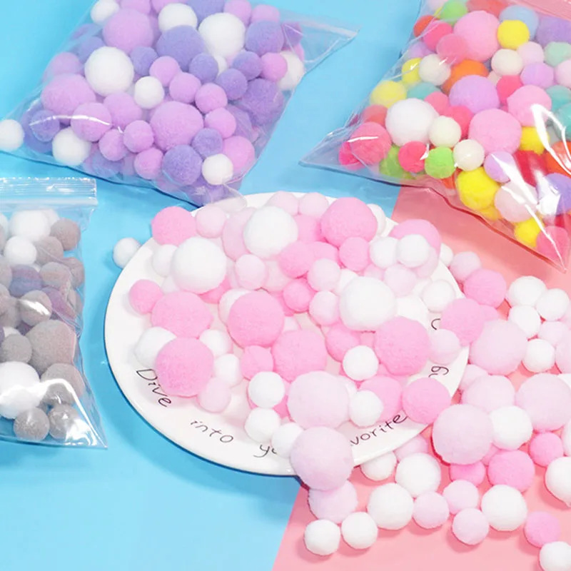 100Pcs Colorful Gradient Handmade Pompom DIY Home Garden Children's Room Handmade Hair Clip Material DIY Craft Supplies
100Pcs Colorful Gradient Handmade Pompom DIY Home Garden Children's Room Handmade Hair Clip Material DIY Craft Supplies