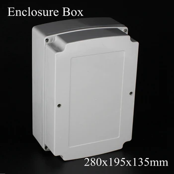 (1 piece/lot) 280x195x135mm Grey ABS Plastic IP65 Waterproof Enclosure PVC Junction Box Electronic Project Instrument Case
(1 piece/lot) 280x195x135mm Grey ABS Plastic IP65 Waterproof Enclosure PVC Junction Box Electronic Project Instrument Case