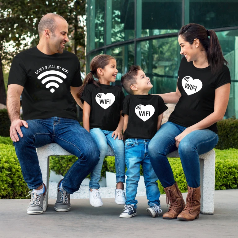 Don't Steal My Wifi Matching Family Shirts Mom Team Baby Team Dad Family Matching Tee Tops Outfits Best Friends TShirts Clothes
Don't Steal My Wifi Matching Family Shirts Mom Team Baby Team Dad Family Matching Tee Tops Outfits Best Friends TShirts Clothes