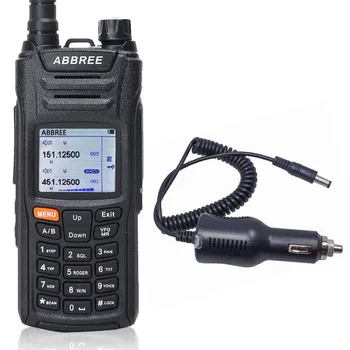 Abbree AR-F6 Walkie Talkie 6 Bands Dual Display Dual Standby 999CH Multi-functional VOX SOS LCD Color Display Radio +Car charger
Abbree AR-F6 Walkie Talkie 6 Bands Dual Display Dual Standby 999CH Multi-functional VOX SOS LCD Color Display Radio +Car charger