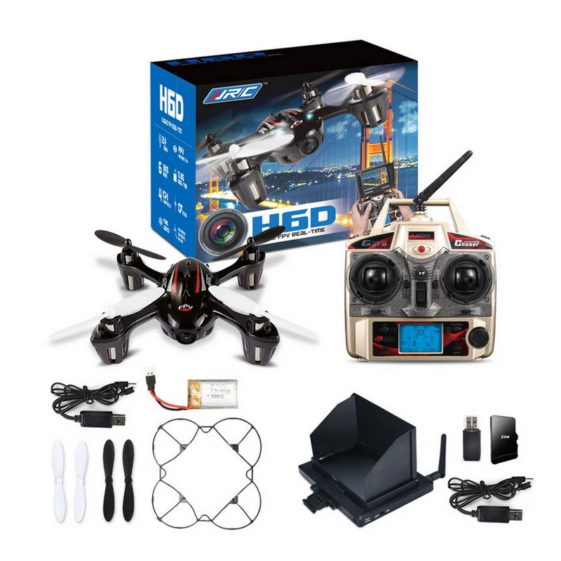 JJRC H6D 5.8G Realtime FPV Camera Drone One Key Return RC Quadcopter nano quadcopter W/ 2MP HD Camera VS Hubsan FPV drone H107D
JJRC H6D 5.8G Realtime FPV Camera Drone One Key Return RC Quadcopter nano quadcopter W/ 2MP HD Camera VS Hubsan FPV drone H107D
