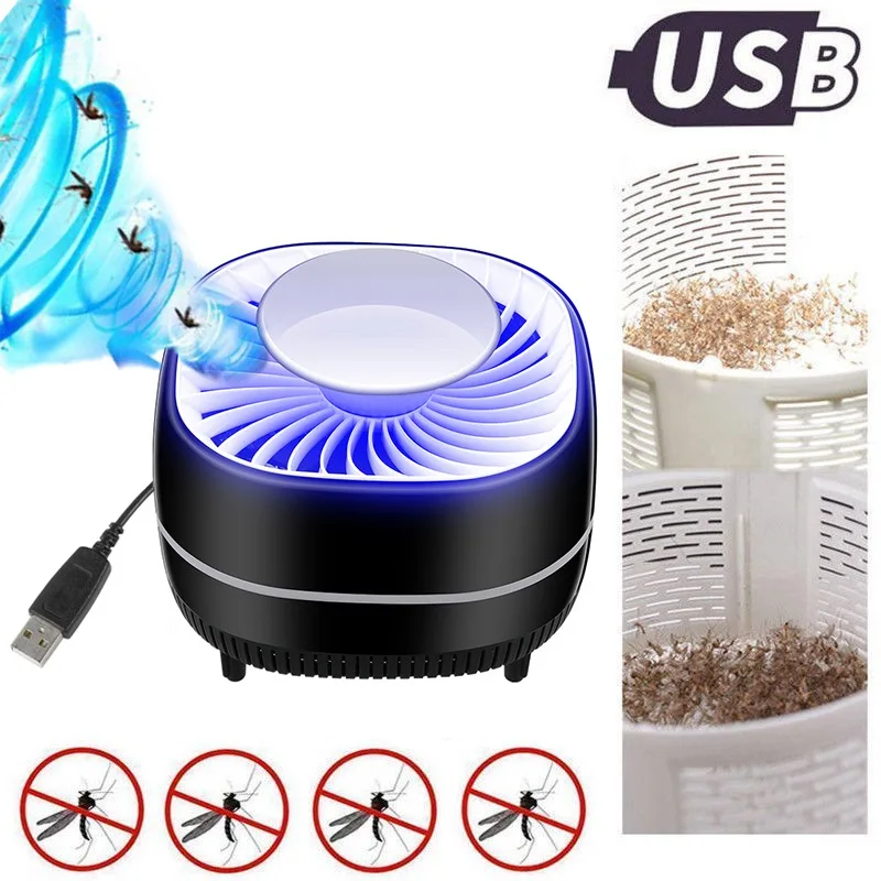 Mosquito Killer USB Electric Lamp Photocatalysis Mute Home LED Bug Zapper Insect Trap Radiationless Electrical USB Powered Piece
Mosquito Killer USB Electric Lamp Photocatalysis Mute Home LED Bug Zapper Insect Trap Radiationless Electrical USB Powered Piece