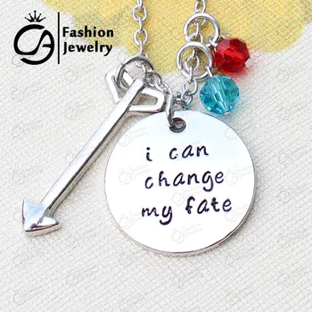 I can change my fate Inspired Merida Inspired Brave Arrow Necklace Gift Jewelry 20Pcs/Lot #LN1244
I can change my fate Inspired Merida Inspired Brave Arrow Necklace Gift Jewelry 20Pcs/Lot #LN1244