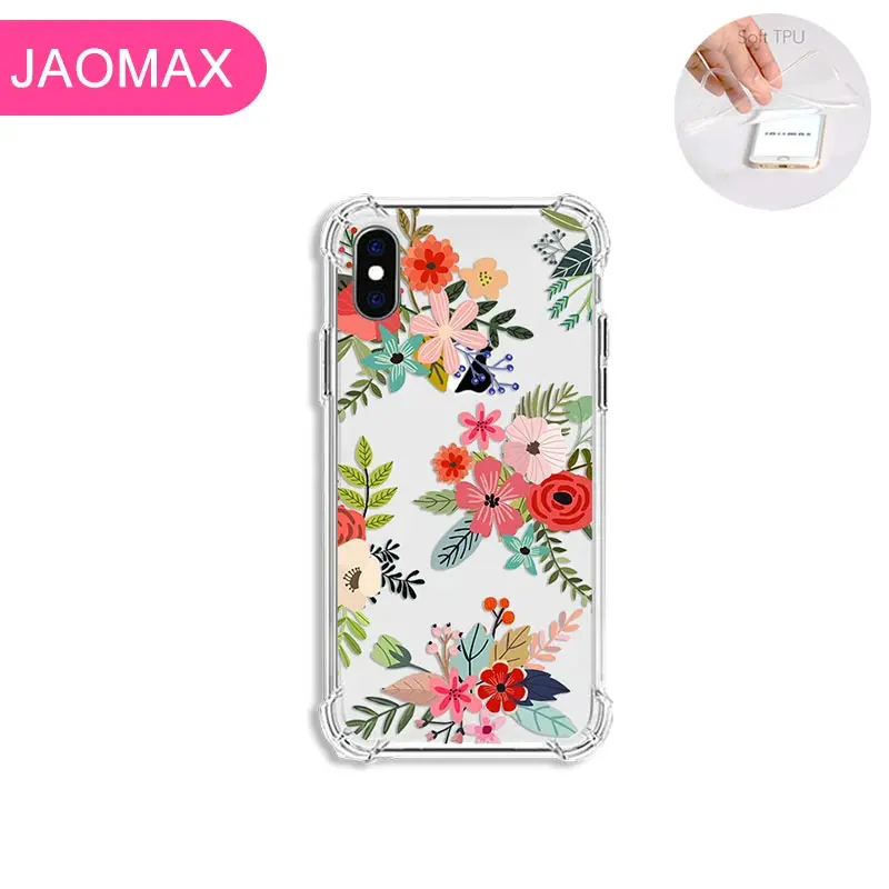 Jaomax Soft Silicone Clear Shockproof Art Painting Flower Cover For iPhone 11 Xs Max X 7 8 6S Plus Xr Case On Hayon 5S SE Fundas
Jaomax Soft Silicone Clear Shockproof Art Painting Flower Cover For iPhone 11 Xs Max X 7 8 6S Plus Xr Case On Hayon 5S SE Fundas