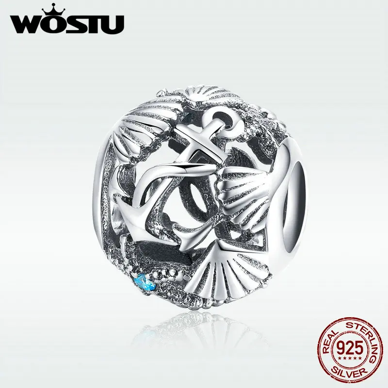 WOSTU 2019 Fashion 100% 925 Sterling Silver Beach Shell Beads Fit Charm Bracelet Pendant Classic Delicate Jewelry Gift DXC995
WOSTU 2019 Fashion 100% 925 Sterling Silver Beach Shell Beads Fit Charm Bracelet Pendant Classic Delicate Jewelry Gift DXC995