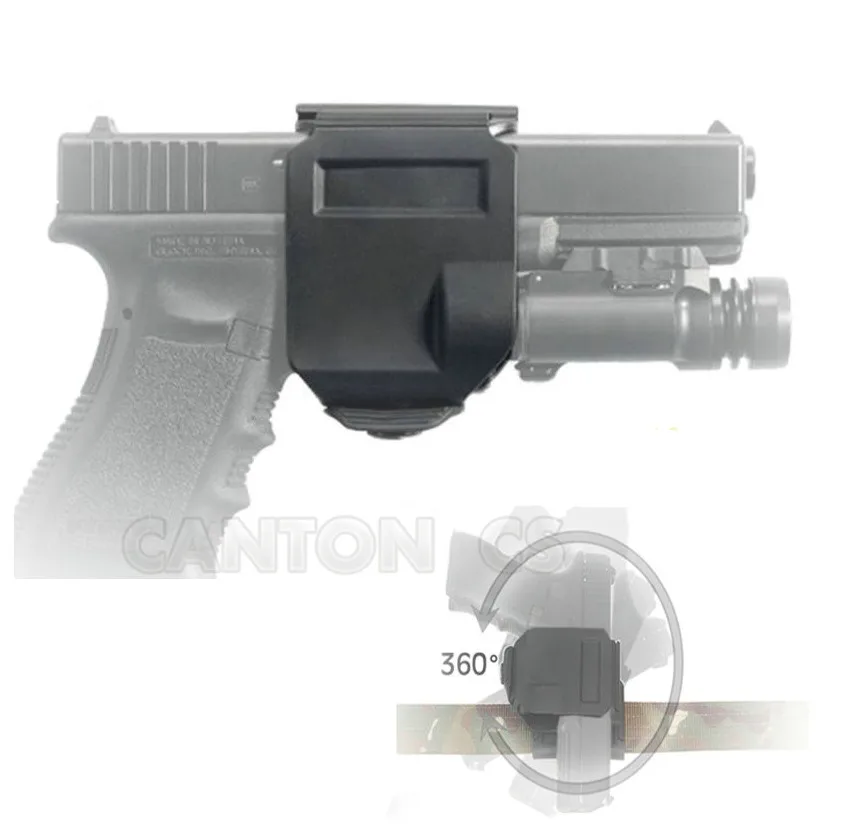 Tactical Airsoft Gun Clip Holster Hunting Paintball Shooting Roto Right-handed Clips Cp Models For Glock 17/22/23
Tactical Airsoft Gun Clip Holster Hunting Paintball Shooting Roto Right-handed Clips Cp Models For Glock 17/22/23
