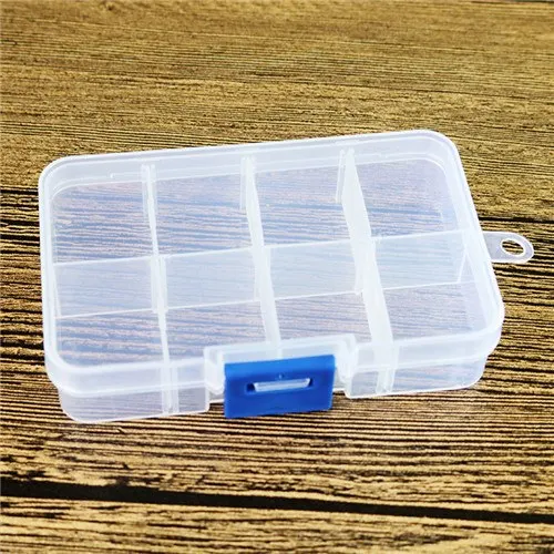 8 Slots Adjustable Plastic Jewelry Storage Box Case Craft Organizer Bead Storage Integrate Jewelry Case For Girls And Collectors
8 Slots Adjustable Plastic Jewelry Storage Box Case Craft Organizer Bead Storage Integrate Jewelry Case For Girls And Collectors