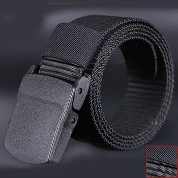 Military belt outdoor Wild Men Canvas Belt Hypoallergenic Metal free Plastic Automatic Buckle High quality casual straps
Military belt outdoor Wild Men Canvas Belt Hypoallergenic Metal free Plastic Automatic Buckle High quality casual straps