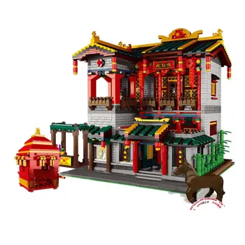 XB 01003 3320Pcs Creative MOC Series The Yi-hong courtyard Set Children Educational Building Blocks Bricks Toys Model Gifts
XB 01003 3320Pcs Creative MOC Series The Yi-hong courtyard Set Children Educational Building Blocks Bricks Toys Model Gifts