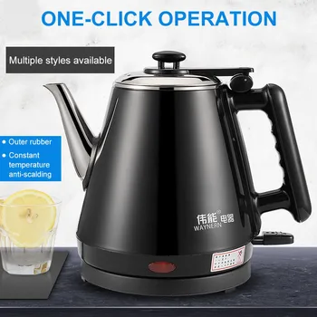 Double-Layer 1.2L Electric Kettle Intelligent Thermostat Anti-scalding Household 304 Stainless Steel Touch Type Electric Kettle
Double-Layer 1.2L Electric Kettle Intelligent Thermostat Anti-scalding Household 304 Stainless Steel Touch Type Electric Kettle