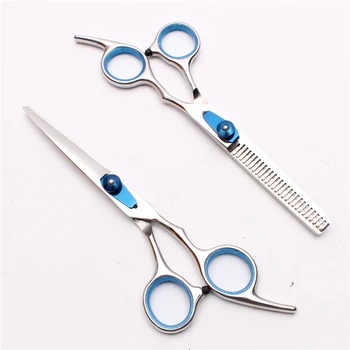 6.0" 17.5cm Japan Blue Screw Engraving Professional Hairdressing Scissors Cutting Scissors Thinning Scissors Hair Scissors C1003
6.0" 17.5cm Japan Blue Screw Engraving Professional Hairdressing Scissors Cutting Scissors Thinning Scissors Hair Scissors C1003