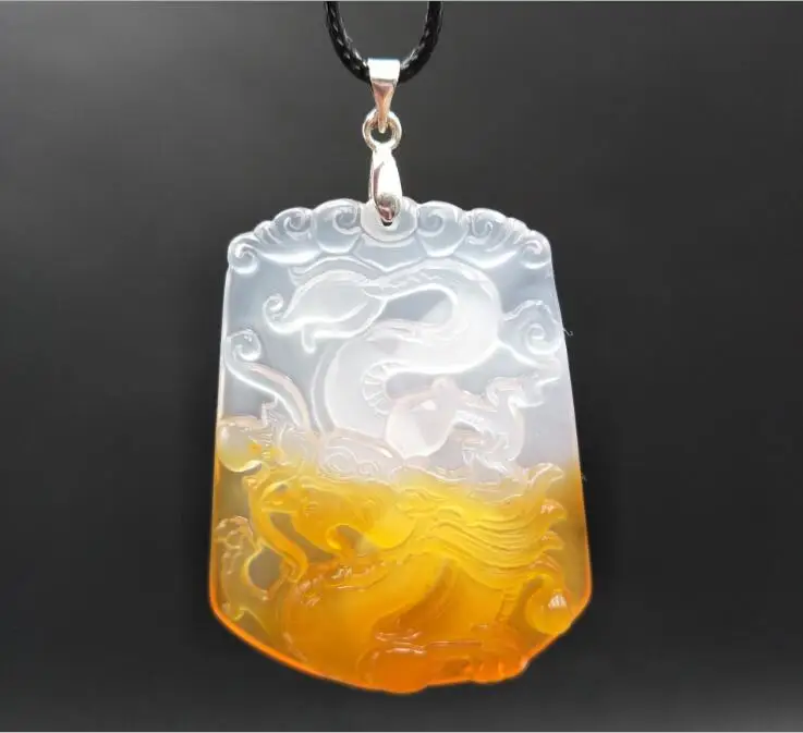 Natural Ice Agates Jades Chalcedony Pendant Beautiful 12 Zodiac Dragon Jades Pendant FREE SHIPPING
Natural Ice Agates Jades Chalcedony Pendant Beautiful 12 Zodiac Dragon Jades Pendant FREE SHIPPING