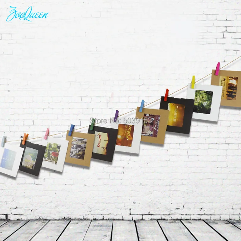 Simple Style Hanging Paper photo frame Develop Picture Creative DIY photo wall home TV Party Room LED Decorations Birthday Gift
Simple Style Hanging Paper photo frame Develop Picture Creative DIY photo wall home TV Party Room LED Decorations Birthday Gift