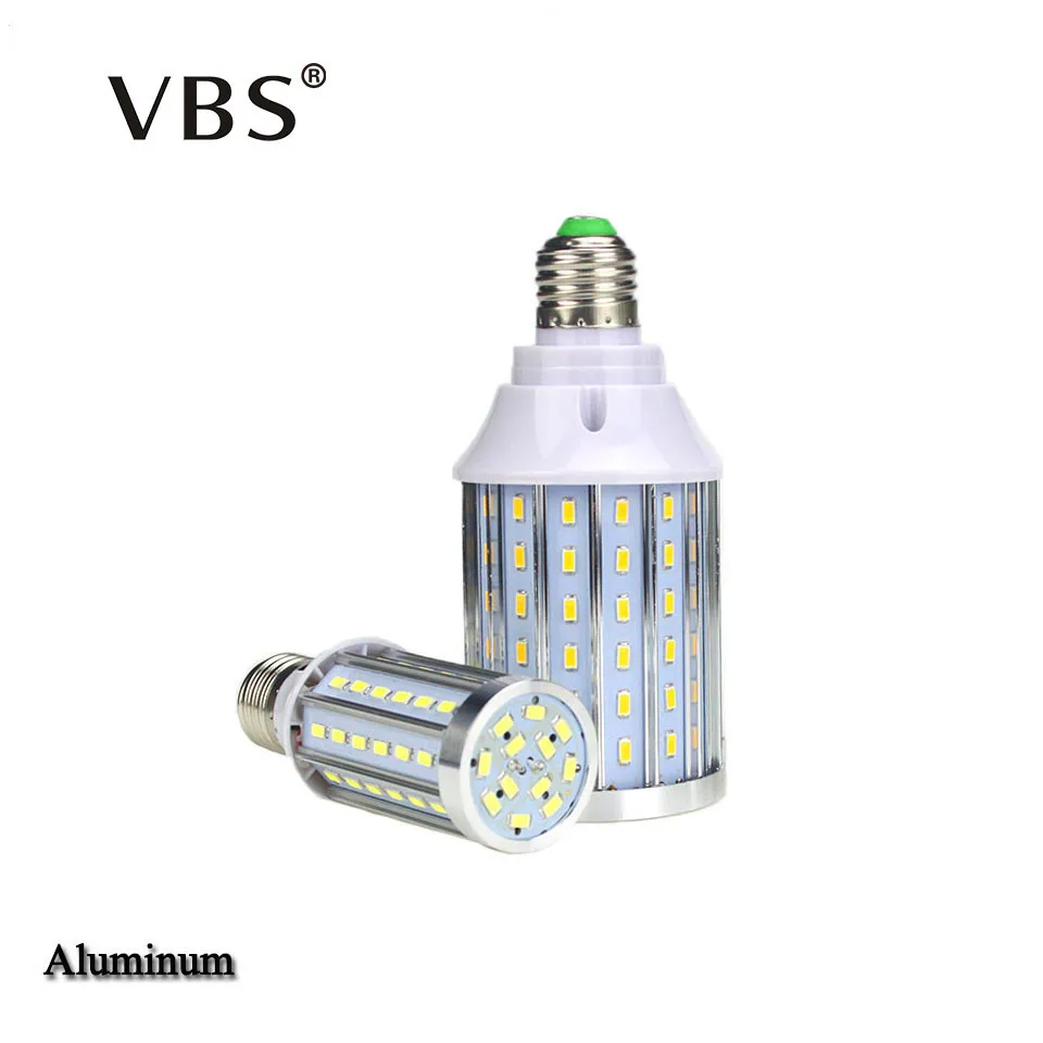 

1PC High Power Led E27 Light 50W 40W 35W 25W 20W 12W 5730SMD Aluminum Bulb Lamp AC85V-265V No Flicker ampoule led e27 Corn Lamp