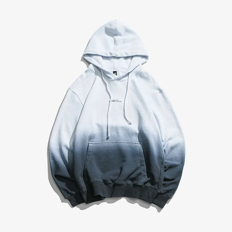 Hoodies Men Japanese Gradient Hooded High Street Pullover Cotton Fashion Hip Hop Streetwear Casual Pocket Hoodie Spring
Hoodies Men Japanese Gradient Hooded High Street Pullover Cotton Fashion Hip Hop Streetwear Casual Pocket Hoodie Spring