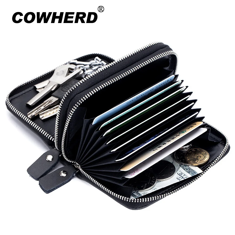 Purse Card Holder Unisex Genuine Cow Leather Women Men Antitheft Bank Credit ID Card Bag Case RFID Wallet Key Wallet Porte Carte
Purse Card Holder Unisex Genuine Cow Leather Women Men Antitheft Bank Credit ID Card Bag Case RFID Wallet Key Wallet Porte Carte
