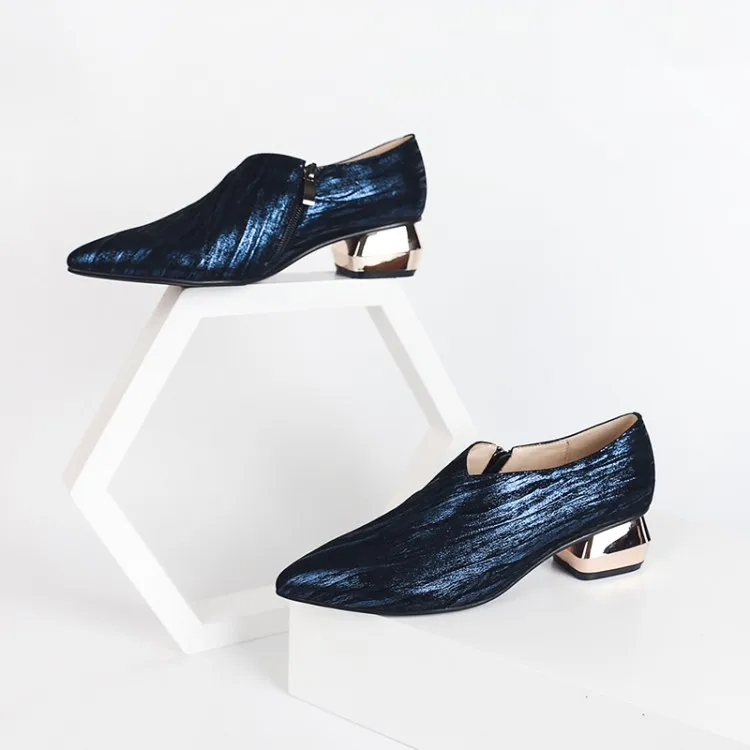 MLJUESE 2020 women pumps Sheepskin autumn spring slip on blue color pointed toe high heels lady shoes party dress size 40
MLJUESE 2020 women pumps Sheepskin autumn spring slip on blue color pointed toe high heels lady shoes party dress size 40