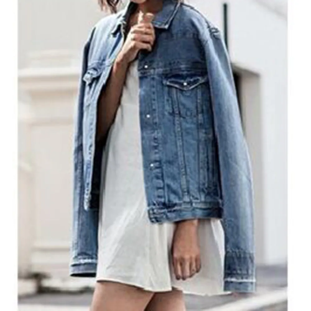 Womail denim jacket for women Korean style Retro blue plus sizes coats and jackets Women bomber denim Tops jacket women 711#3
Womail denim jacket for women Korean style Retro blue plus sizes coats and jackets Women bomber denim Tops jacket women 711#3