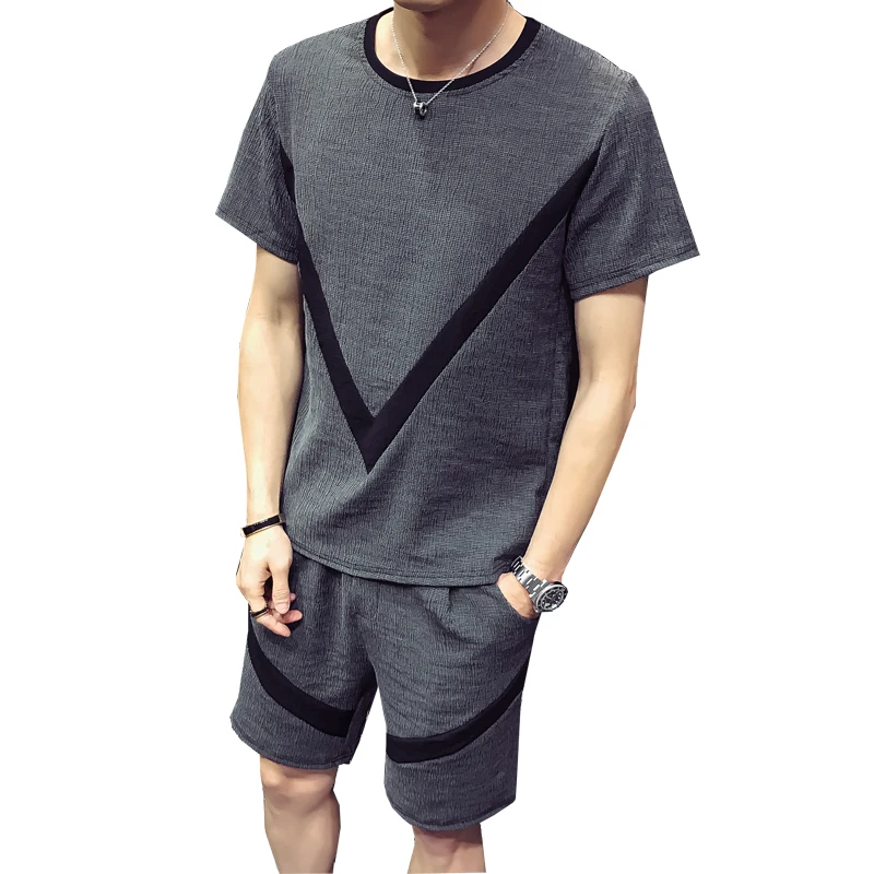 Men 2 piece Set Casual Short Sleeve + Short Suit Sports T Shirt Leisure gym Slim Fit Shorts Two Piece Set Fashion Tracksuit
Men 2 piece Set Casual Short Sleeve + Short Suit Sports T Shirt Leisure gym Slim Fit Shorts Two Piece Set Fashion Tracksuit