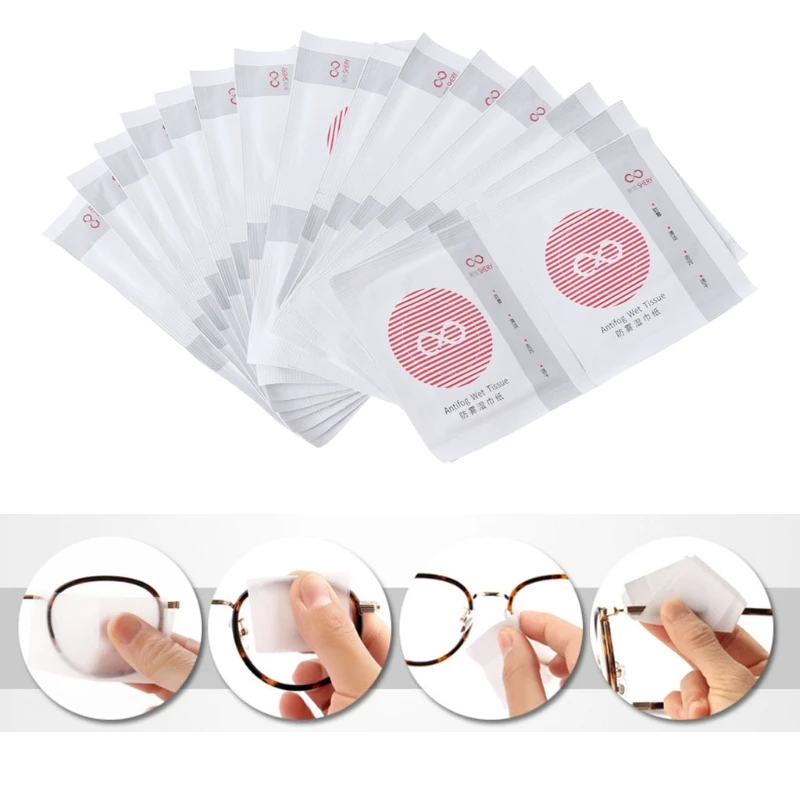 30 Pcs/box Lens Cleaning Cloth Disposable Wet Tissue Wipe Anti Fog Lens Glasses Polishing Dropshipping 
30 Pcs/box Lens Cleaning Cloth Disposable Wet Tissue Wipe Anti Fog Lens Glasses Polishing Dropshipping