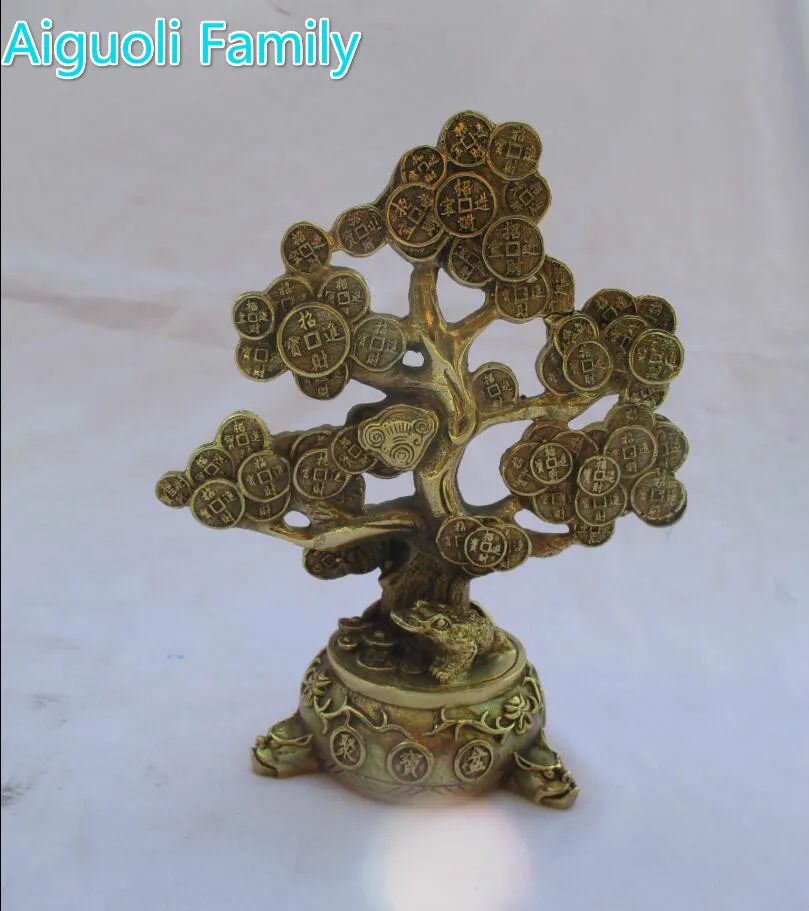 Wedding Decorations/Art Collection Chinese Brass Carved Coin tree Statue /Home Decoration Feng Shui Money Tree Sculpture
Wedding Decorations/Art Collection Chinese Brass Carved Coin tree Statue /Home Decoration Feng Shui Money Tree Sculpture