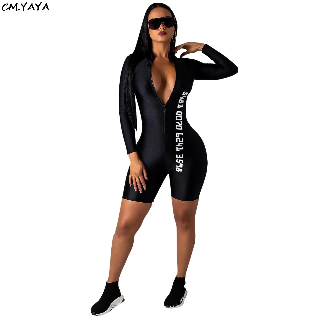 women bodycon jumpsuits long sleeve letter print high waist skinny knee length lady suits outfits sexy rompers playsuits CY1085
women bodycon jumpsuits long sleeve letter print high waist skinny knee length lady suits outfits sexy rompers playsuits CY1085